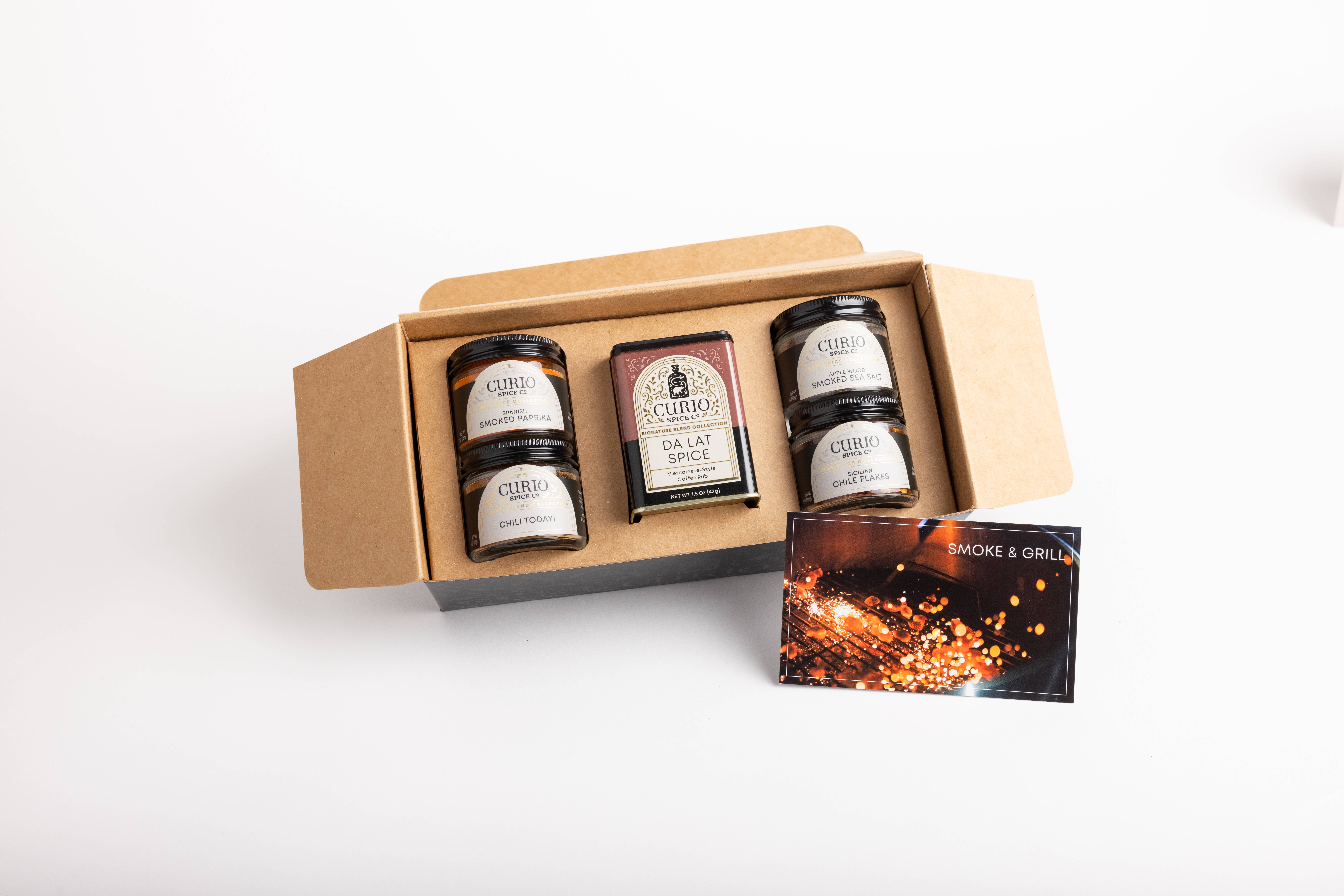 Curio Spice Co - Wholesale Rub - Smoke & Grill Set2