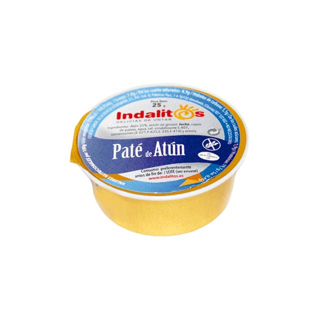 Tuna Pate 25Gr for wholesale by Indalitos