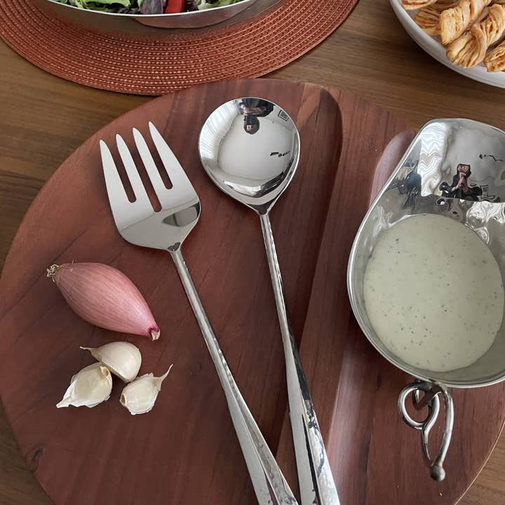 Mary Jurek Design Inc - Wholesale Serving Utensil - Alta Salad Serving Set1