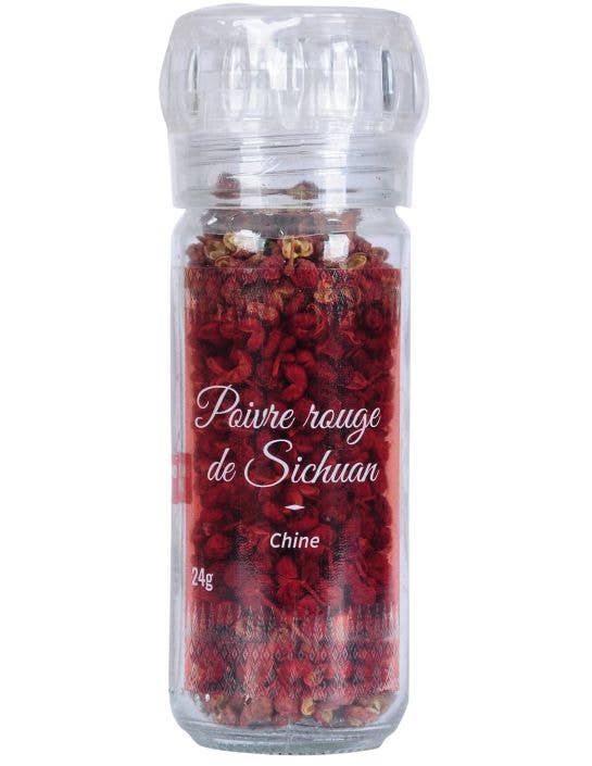 Khla - L'épicerie du Mékong - Wholesale Pepper/Peppercorns - Sichuan red pepper - in grains - 24g - Moulin0