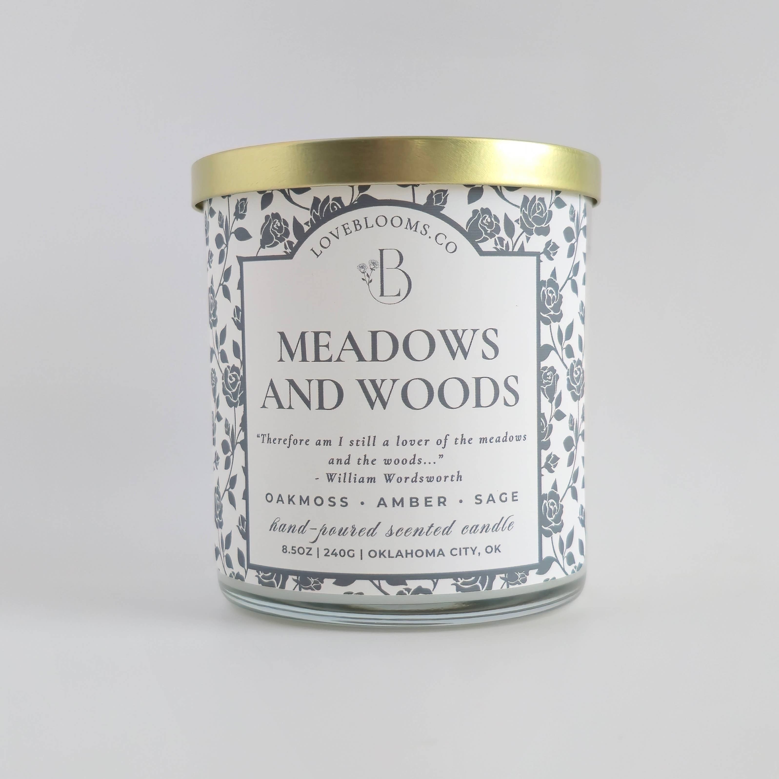 Love Blooms - Wholesale Jar/Filled Candle - Meadows and Woods | Scented Candle2