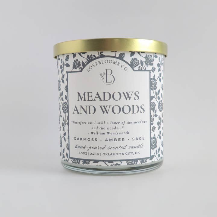 Love Blooms - Vendita all'ingrosso Candela in vasetto - Prati e Boschi | Candela Profumata2