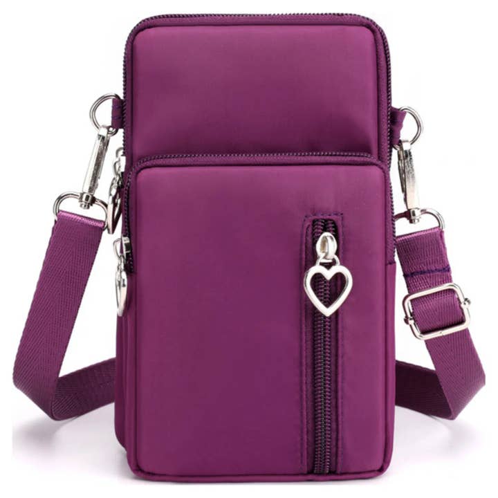 Superbia - Wholesale Crossbody Bag - Women's - Superbia 3 Zipper Splash Proof Essential Bag Mobile Bag16