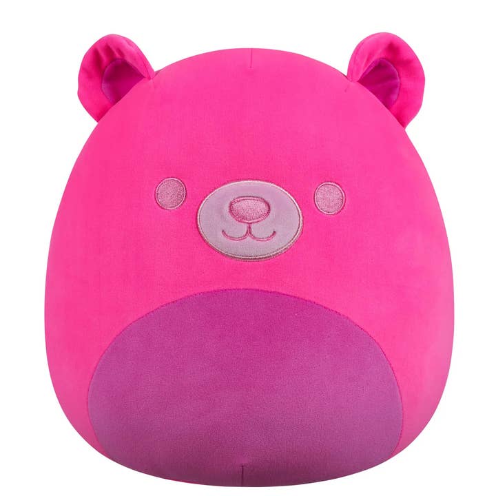 Jouet en peluche Squishmallow Livo l'ours en gélatine rose de 8 po pour la vente par Authentic Street Signs