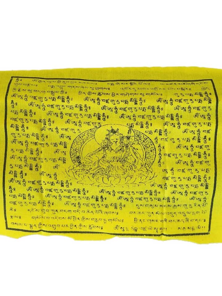 Gebedsvlag (pak van 5) Guru Rinpoche voor wholesale door Yak & Yeti