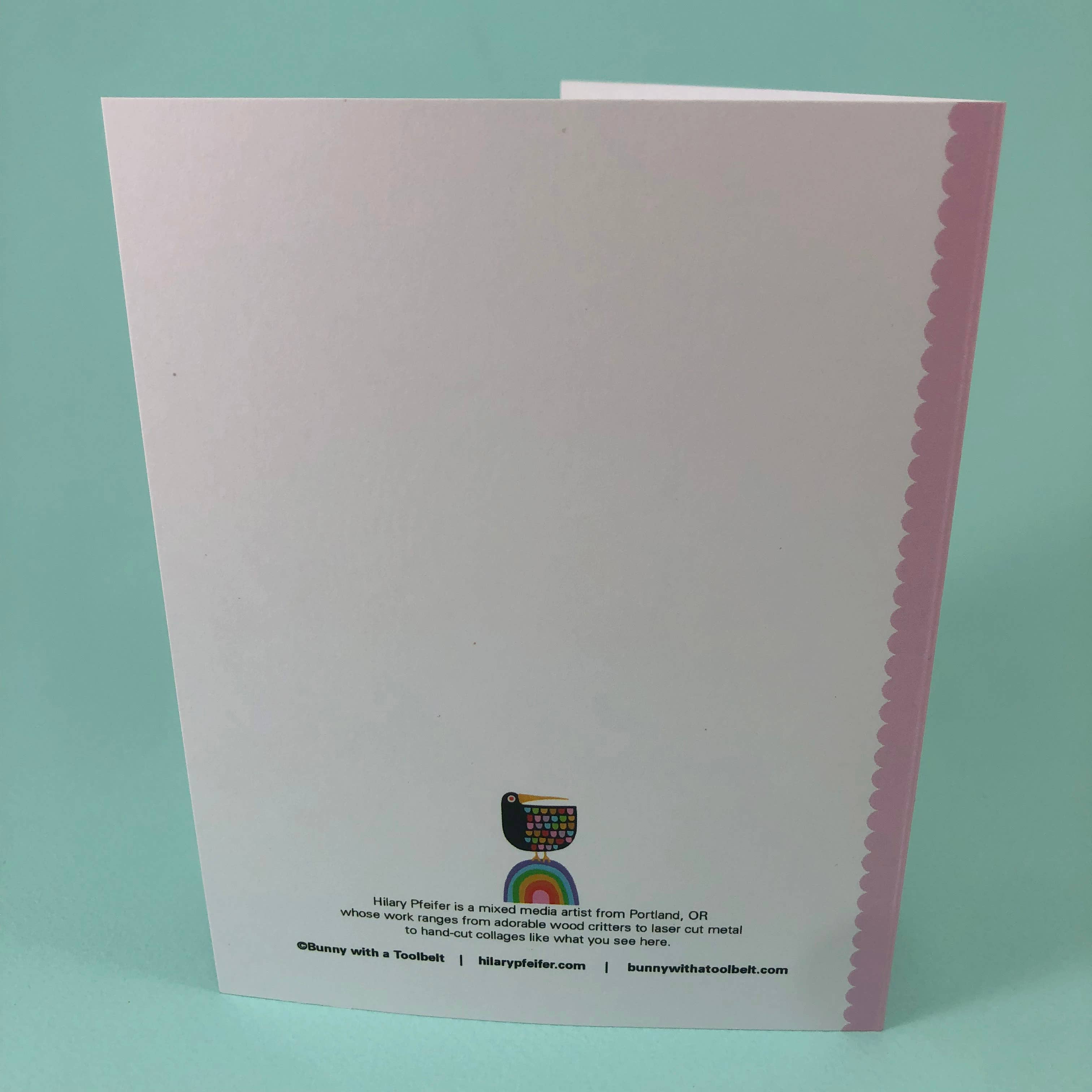 Bunny with a Toolbelt - Wholesale Everyday Greeting Card - You Rock! Greeting Card2