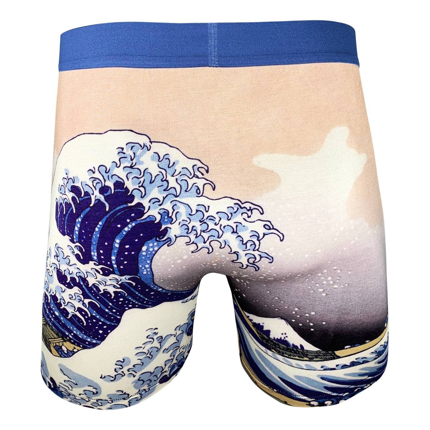 Good Luck Sock - Wholesale Underwear - Men's - Men's The Great Wave Off Kanagawa, Art Underwear1