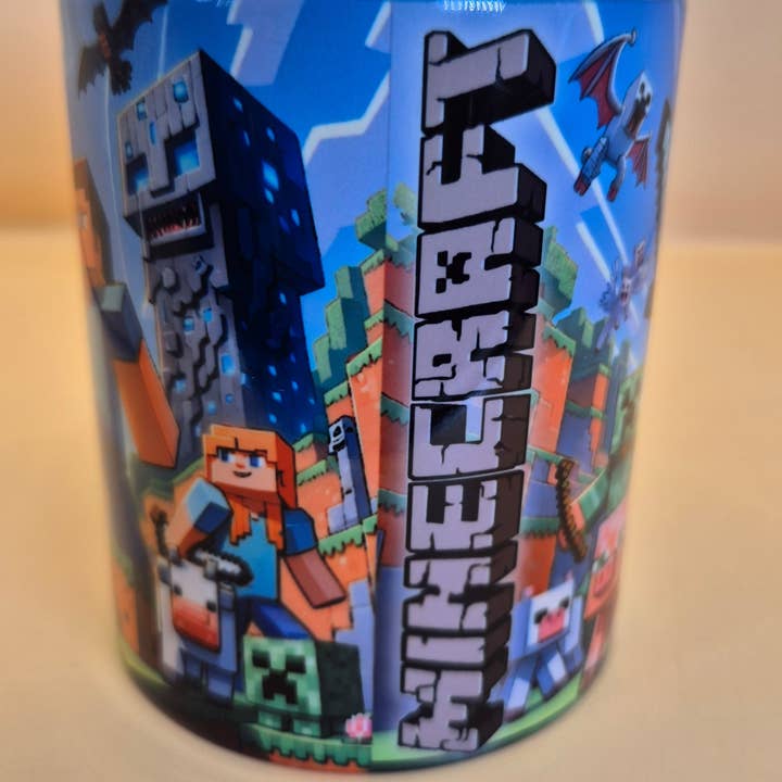 SubliMasterUK - Wholesale Coffee Mug - Minecraft-Themed Mugs – 20 Full-Color Designs! 11 oz sublimation mugs13