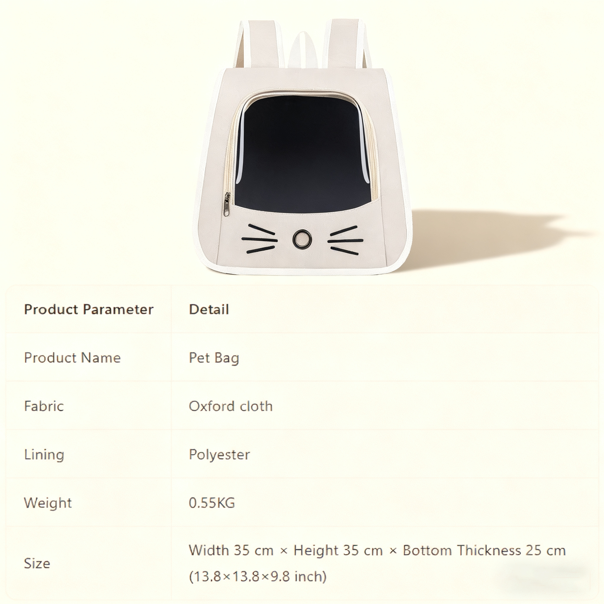 PAWPAWwholesale - Wholesale Pet Carrier - Cat/Dog - PawPort Pet Travel Backpack_CWMM68455