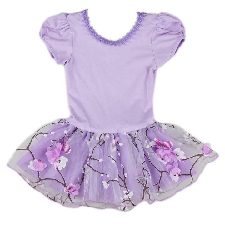 Robe de ballet fleur de prunier violette pour la vente par Wenchoice