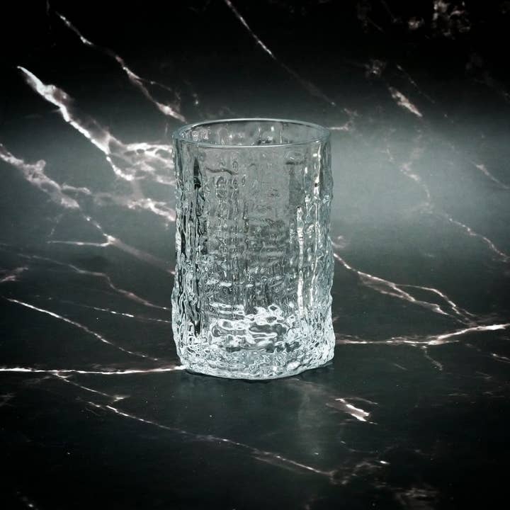 Sostraw & SmartThings - Wholesale Cocktail/Liquor Glass - Japanese Glass - Gift Box + Granite Ice Cubes + Coaster |316