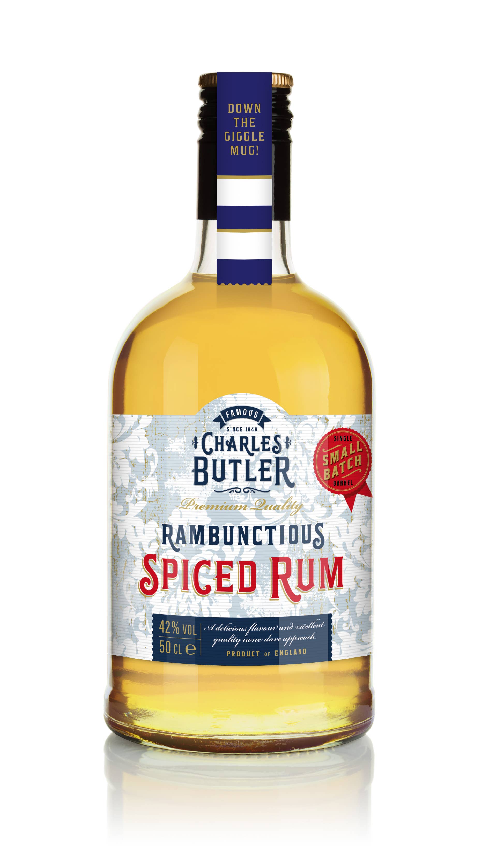 Charles Butler – wholesale Rum – Charles Butler Spiced Rum 50cl 42%ABV2