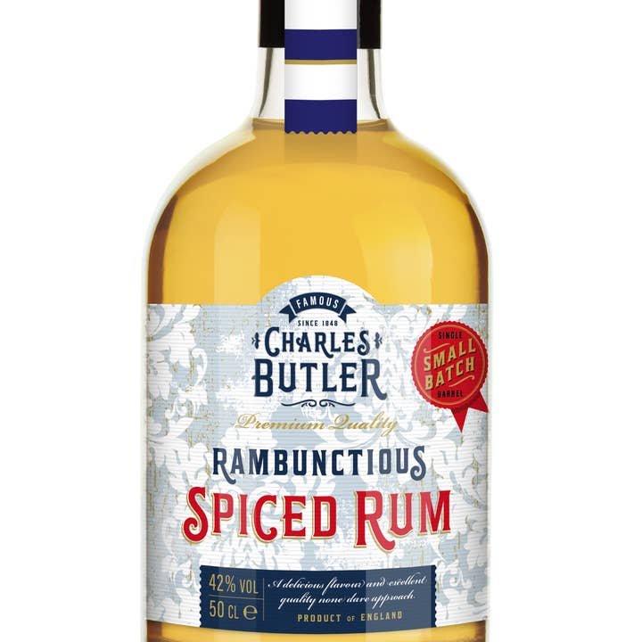 Charles Butler – wholesale Rum – Charles Butler Spiced Rum 50cl 42%ABV2