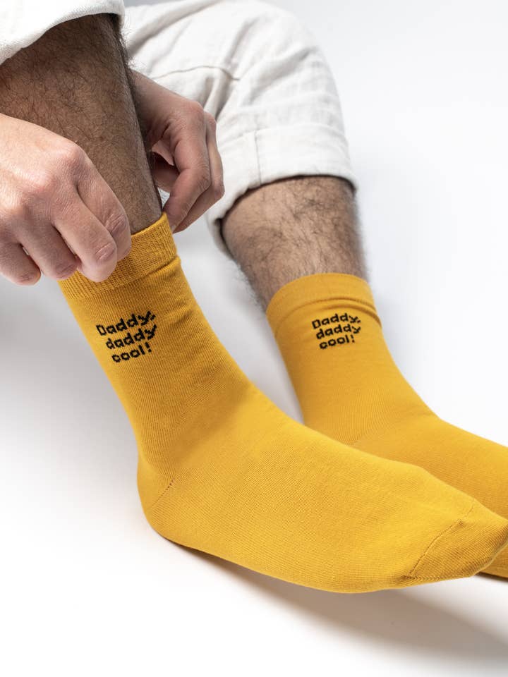 Daddy Daddy cool socks for wholesale by L'expressionist
