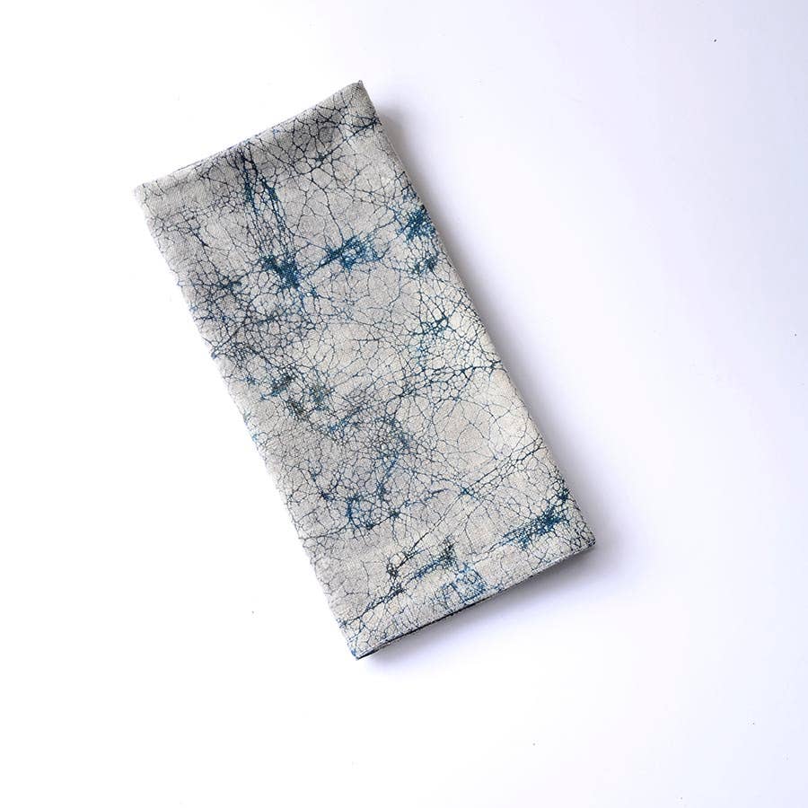 Ichcha - Wholesale Dinner & Cloth Napkin - Almost Solid White Organic Cloth Napkins (Set of 4) -Morning2