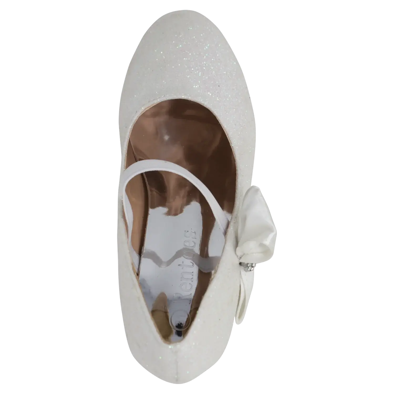 Rentoes – Großhandel Elegante Schuhe – Kinder – Glitzernder Bogenschuh für Kinder mit Absatz BM898673