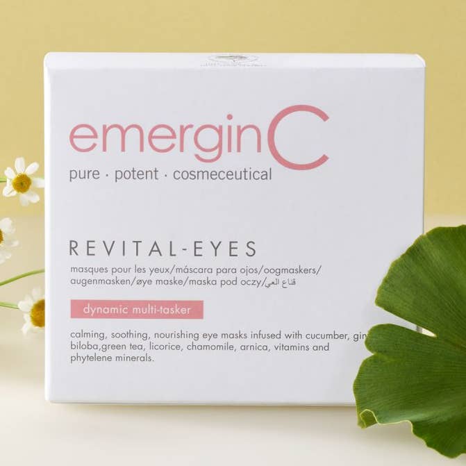 EmergInc Revital-Eyes Mask - 5 máscaras de gasa para venta al por mayor de Indigo Cosmetics