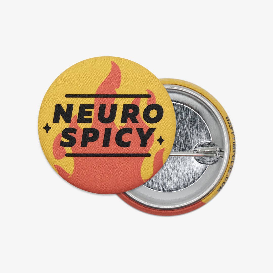 Happy Impulse - Wholesale Lapel Pin/Button - Neuro Spicy - Button