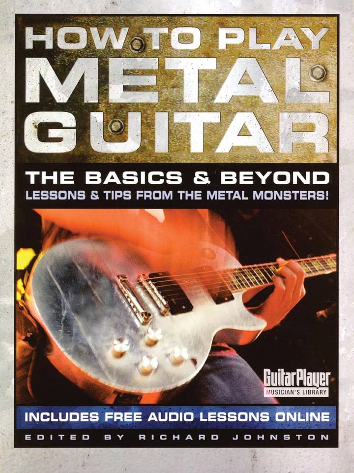 How to Play Metal Guitar Richard Johnston Book for wholesale by Real Retro