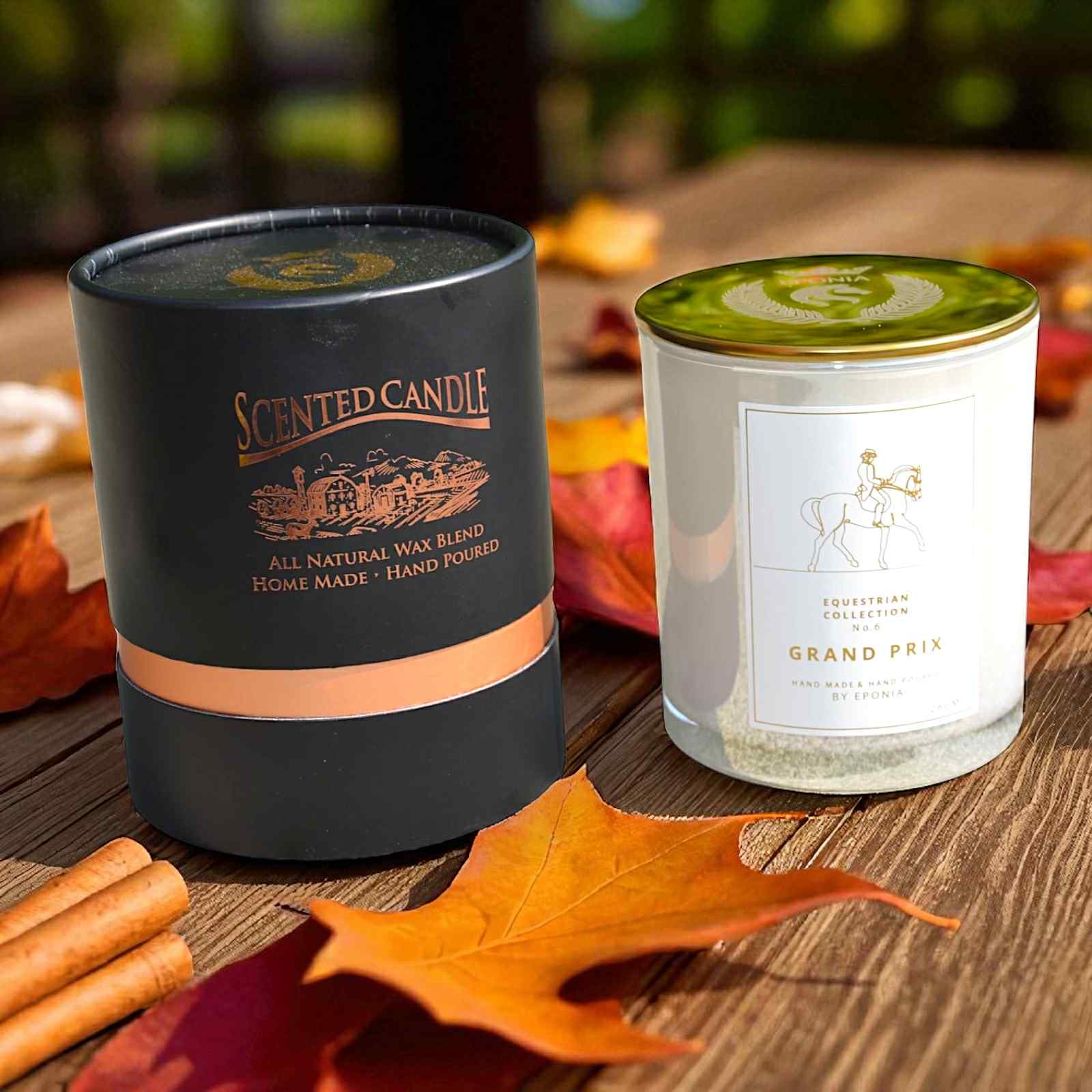 EPONIA EQUESTRIAN LIFESTYLE - Wholesale Jar/Filled Candle - Scented Candle  - Grand Prix - Equestrian Collection 260ml1