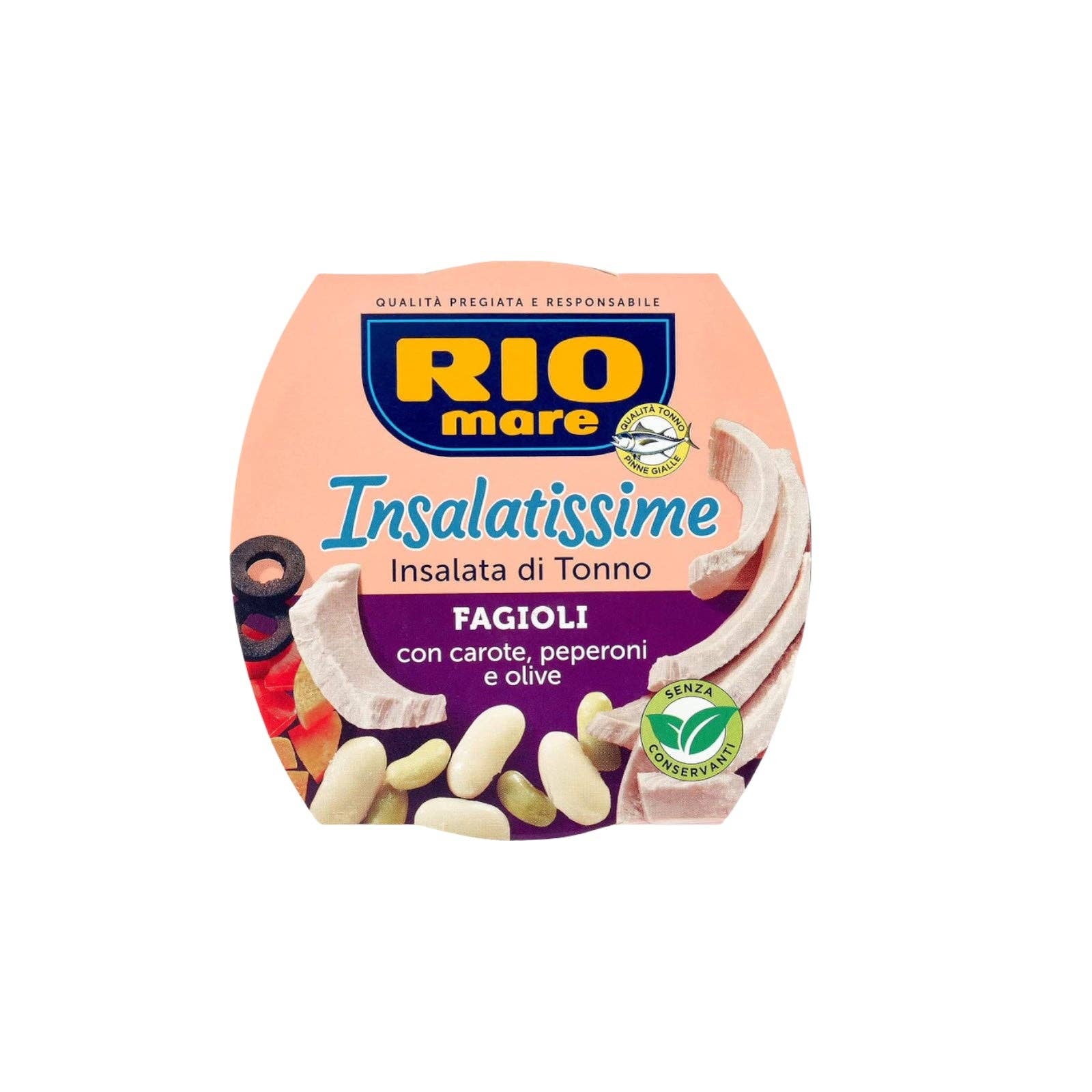 Made in eatalia - Wholesale Tinned Fish - Rio Mare Insalatissime Tuna Beans0