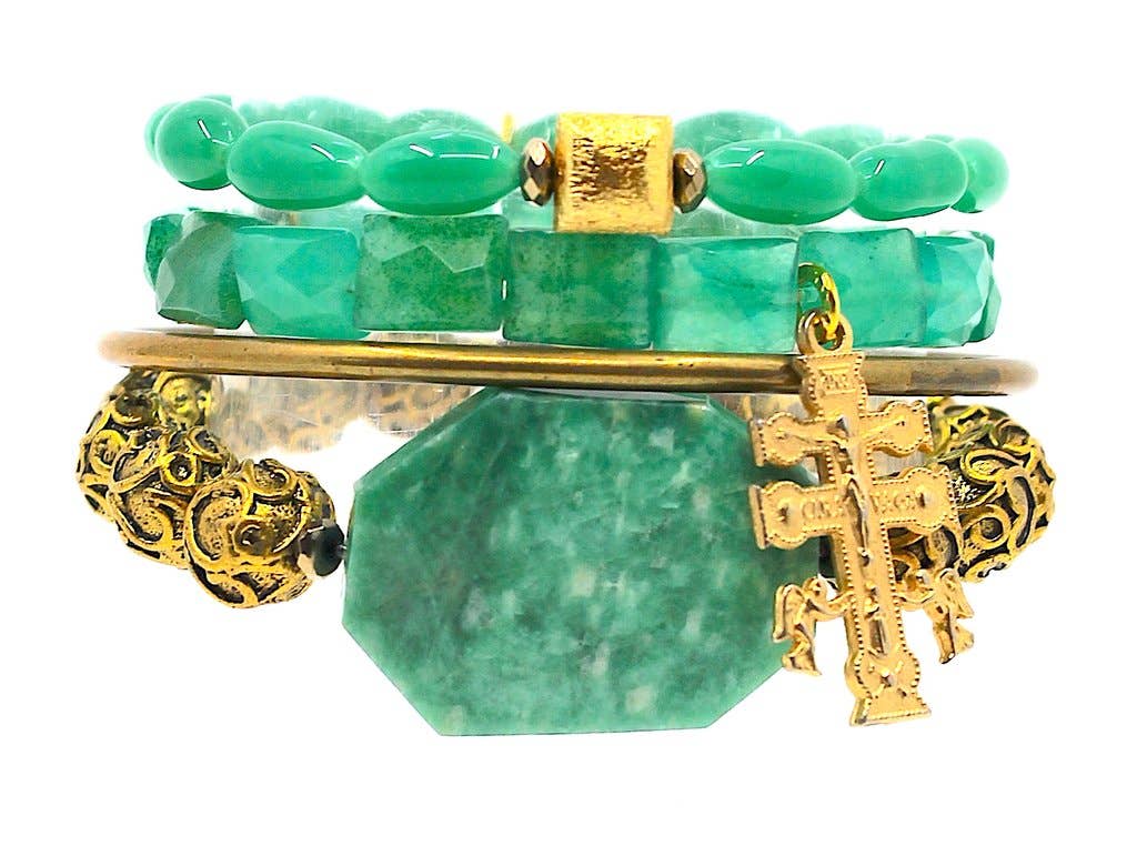 Blessings in Disguise - Vendita all'ingrosso Parure di gioielli - Pila «Caravaca»1