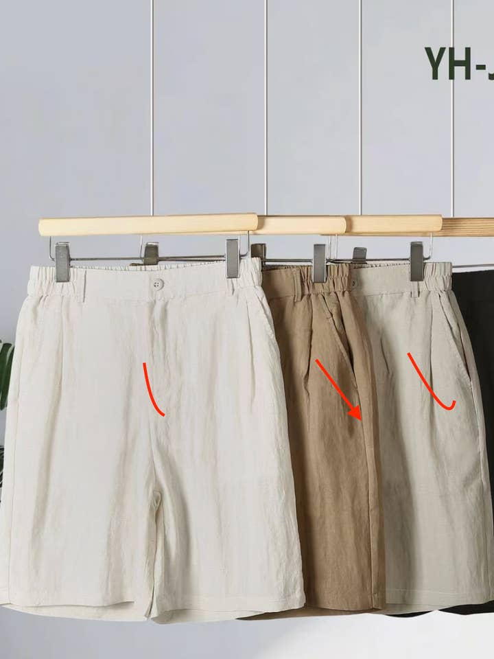 Laguna Shorts - Khaki for wholesale by Hipland