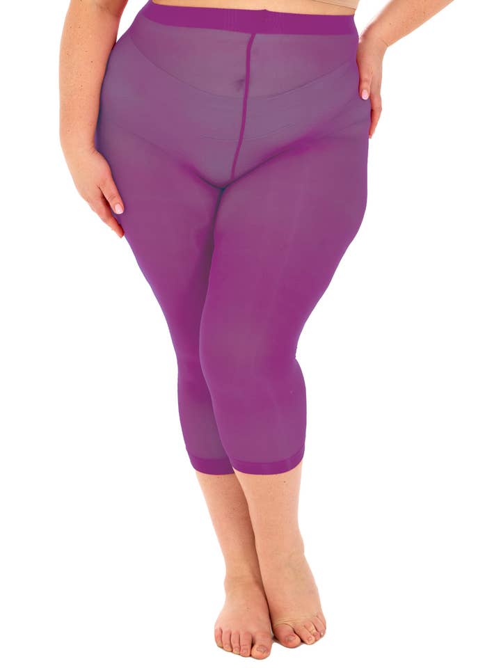 Collant Capri Curvy Super Elasticizzati 50 Denari per la vendita all'ingrosso da parte di Pamela Mann