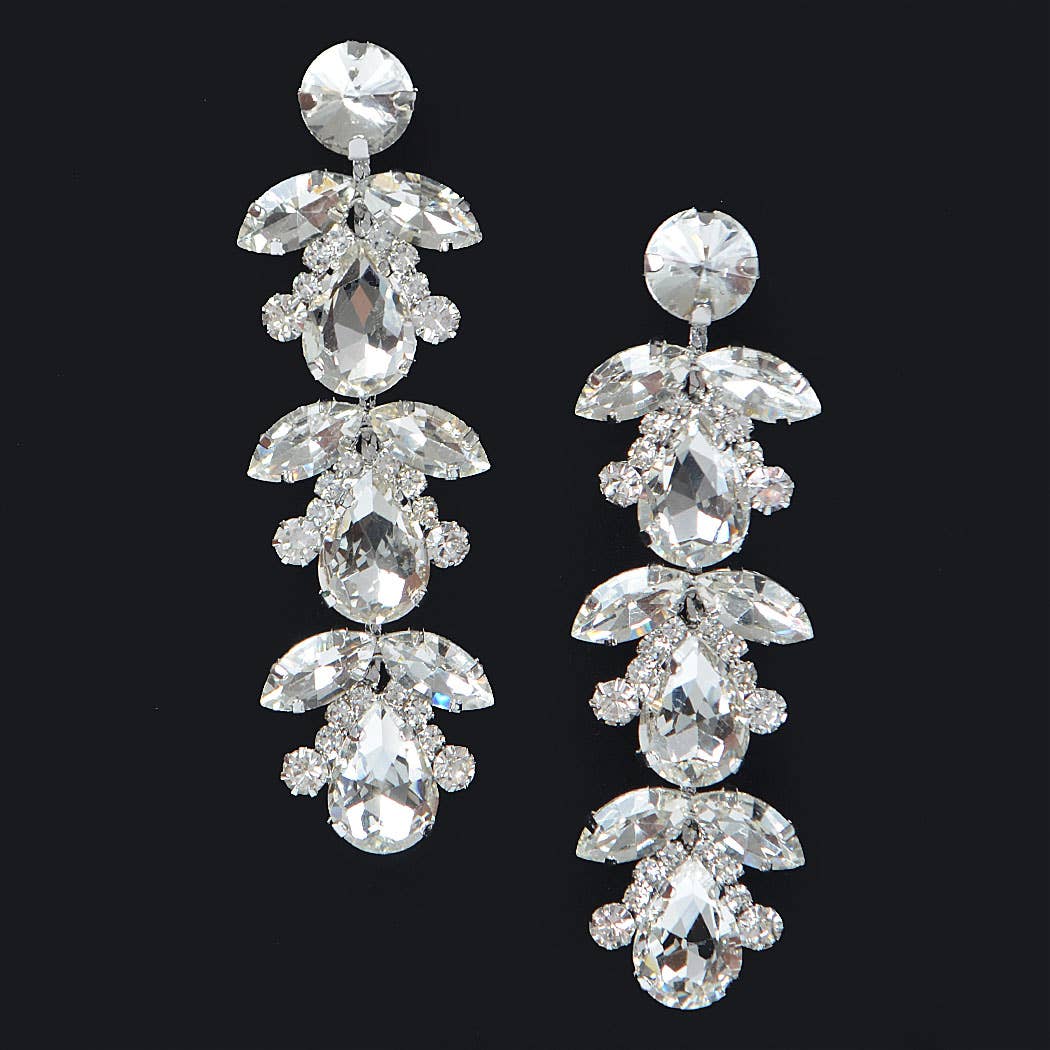 3AM BY H&D ACCESSORIES - Wholesale Dangle Earrings - Rhinestone Earring6