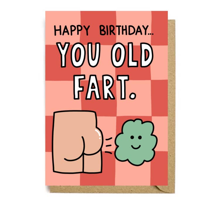 You old fart card for wholesale by Marblehead