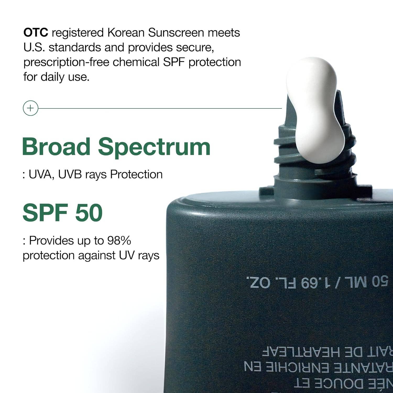 MEHIAZ - Wholesale Sunscreen - Anua Heartleaf SPF 50+ Moisture Sunscreen3