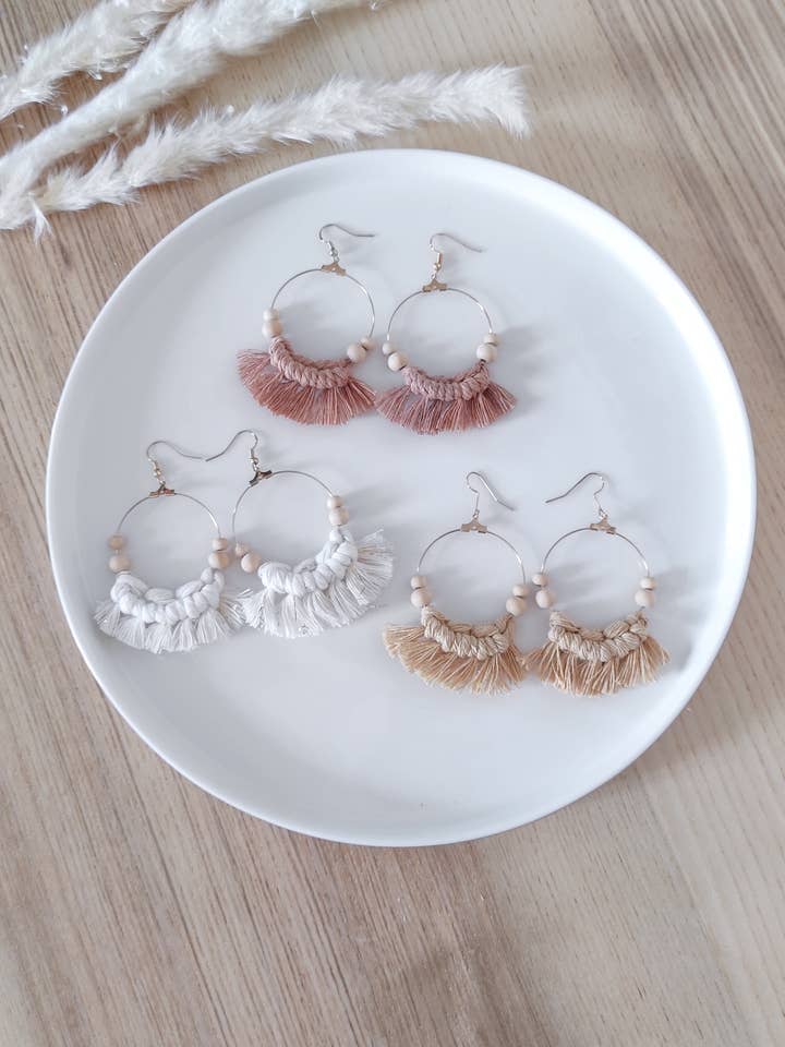 Orecchini di perle CELESTIN - ORO NATURALE per la vendita all'ingrosso da parte di OhMyMoho