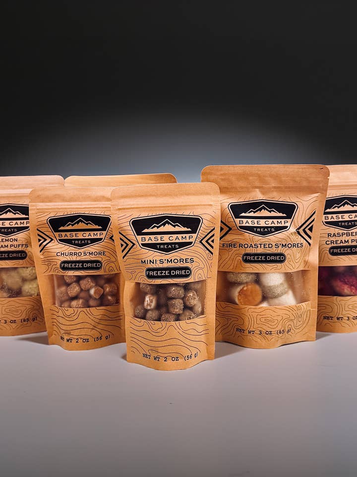 Freeze Dried Chocolate Dipped - Variety Case (4 Flavors) for wholesale by Base Camp Treats