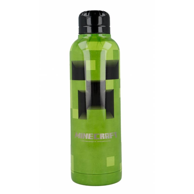 Stor - Wholesale Water Bottle - Stor Stainless Steel Thermo Bottle 515 Ml Minecraft1