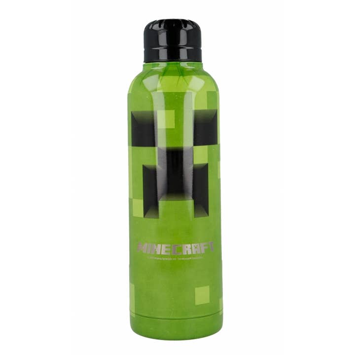 Stor - Wholesale Water Bottle - Stor Stainless Steel Thermo Bottle 515 Ml Minecraft1