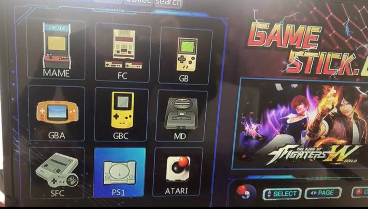 Nice Stuff Sales – wholesale Electronic toy – Child & baby – Console with 20.000 retro games and 2 wireless controls7