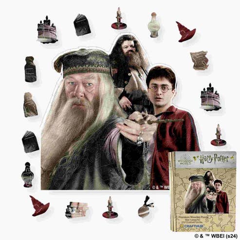 Harry Potter The Magical Guardians Wooden Jigsaw Puzzle for wholesale by Crafthub