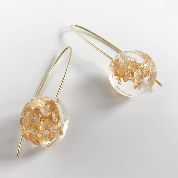 Boucles d'oreilles Mini Full Moon ix Chel pour la vente par Belart Fair Trade