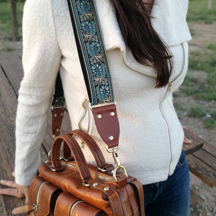Maria's Valley – Großhandel Schulterriemen – Damen – Aileen Blue Bag Strap (Tasche nicht im Lieferumfang enthalten)