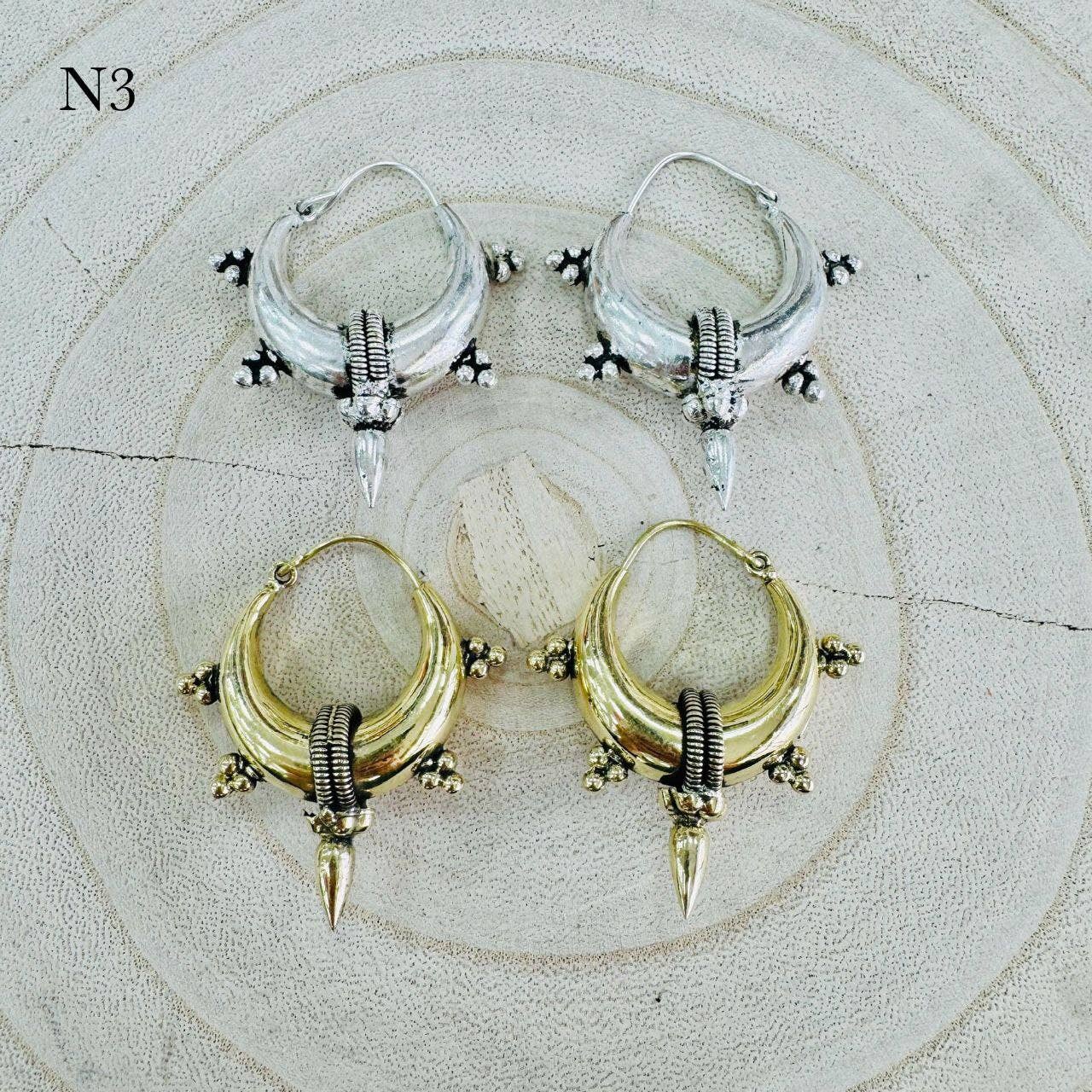 Hecho a mano - Wholesale Dangle Earrings - Silver earrings G.1