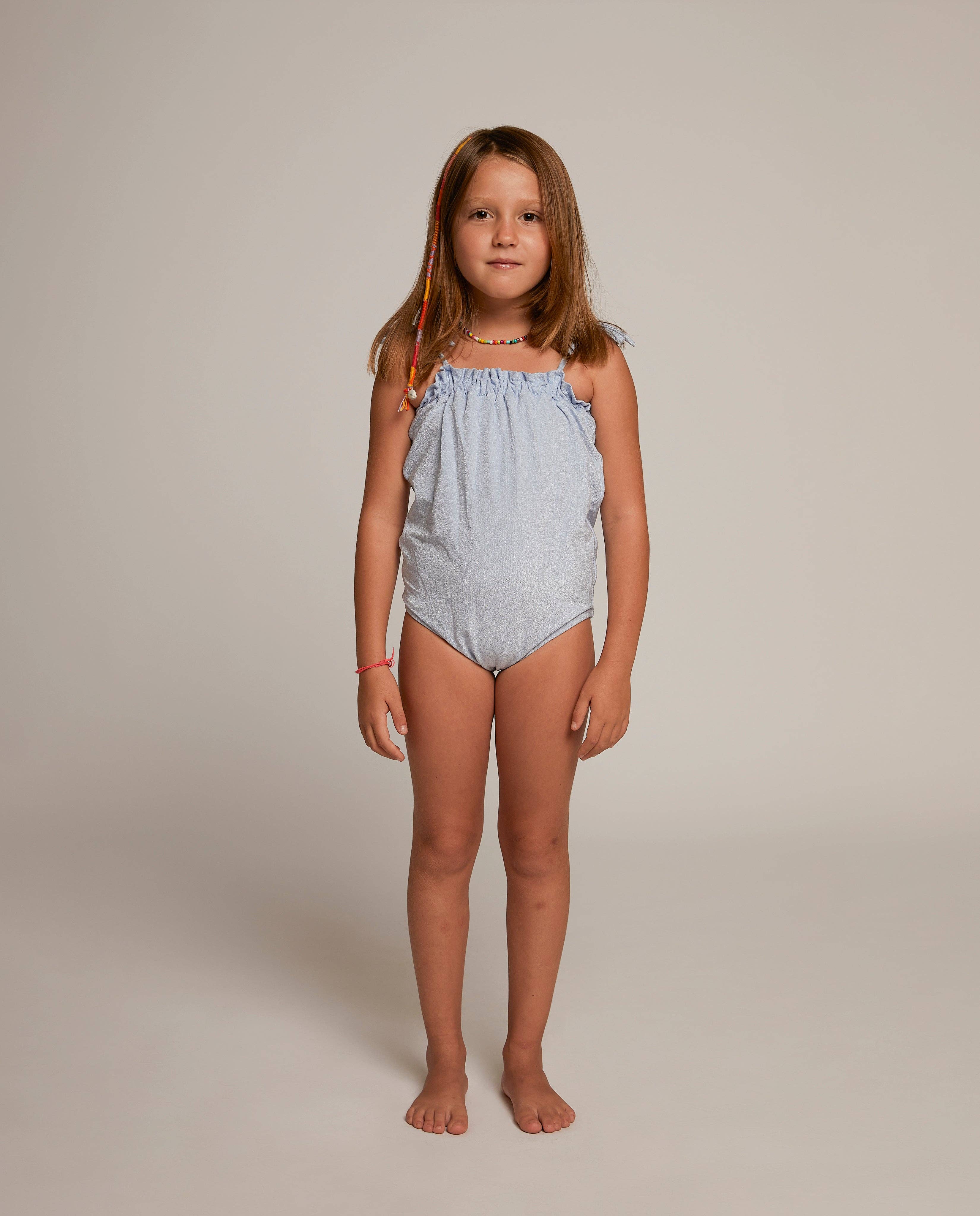 Type Swimwear – Engroshandel Badedragt - Børn – Børne-badedragt Bandeau med Sløjfer10