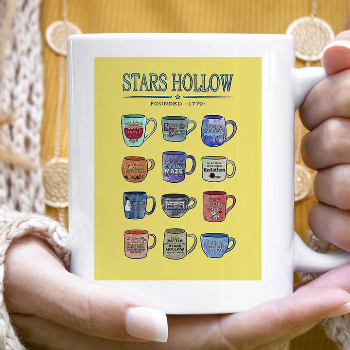House Of Rodan - Wholesale Coffee Mug - Star Hollow Coffee Cups - Gilmore Girls inspired Coffee Mug