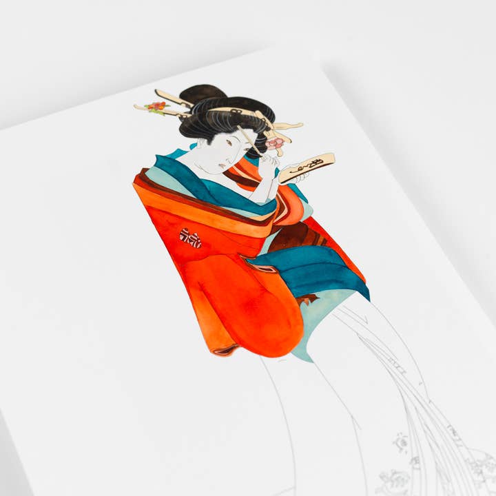 Pepin Press - Wholesale Coloring & Activity Book - Adult - Japan Artists' Colouring Book3