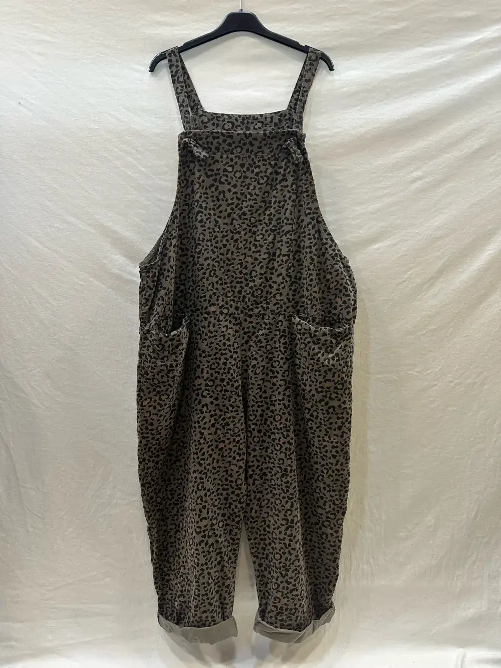 Mimi & Gogo – Engroshandel Heldragt – til kvinder – Kombination I Leopardfløjl  @96580_CBVLeo9