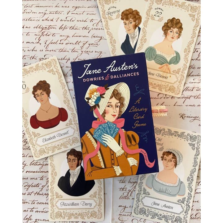 Chronicle Books - Wholesale Card Game - Jane Austen's Dowries and Dalliances: A Literary Card Game3
