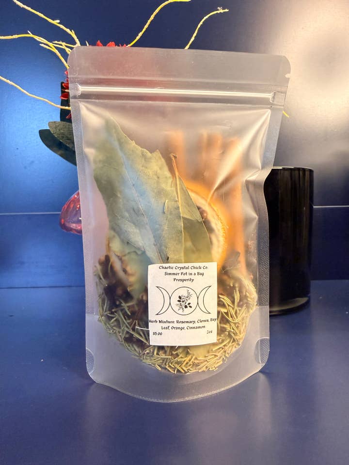 Prosperidade Simmer Pot de Uso Único em Saco por atacado de Chaotic Crystal Chick Co.