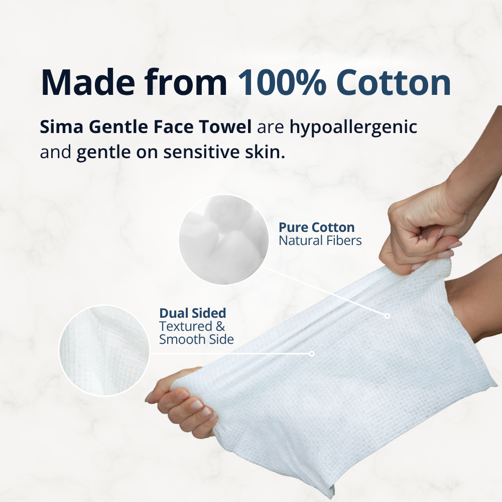 SimaBrand - Wholesale Face & Body Wipes - Disposable Face Towels – Travel Pack (8 pcs)5