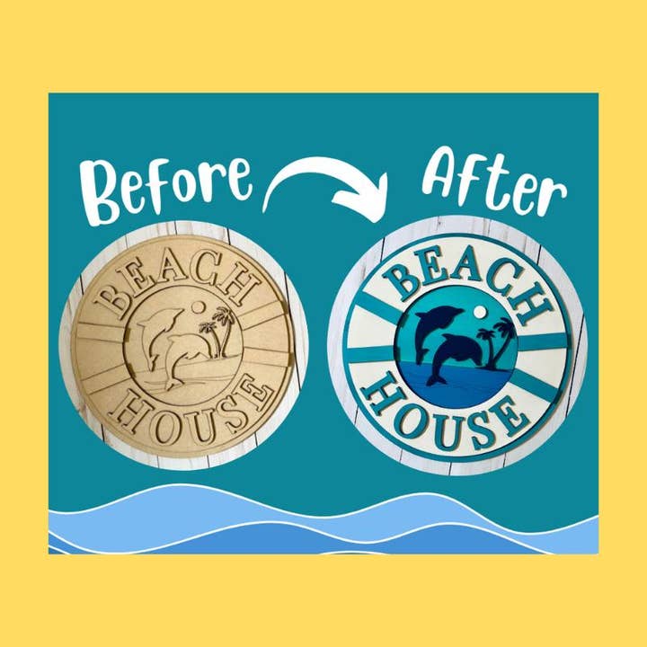 Denton Cove - Wholesale DIY Craft Kit - Beach House DIY Craft Kit2