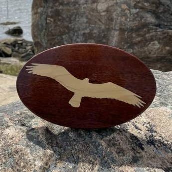 Hitch Cover - Nautical - Osprey for wholesale by Stonington Designs/Hitch-Crafter