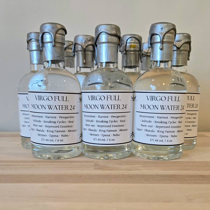 Ethereal Elegance Aromatics - Wholesale Meditation Supplies - Virgo Full Moon Water 2024: Sacred Precision0